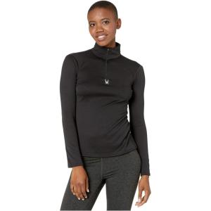 Spyder Womens Tempting HalfZip T-Neck(Black)