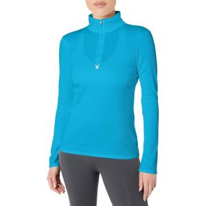 Spyder Womens Tempting HalfZip T-Neck(Lagoon)