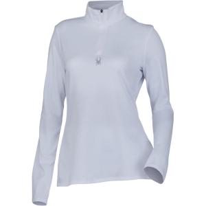 Spyder Womens Tempting HalfZip T-Neck(White)