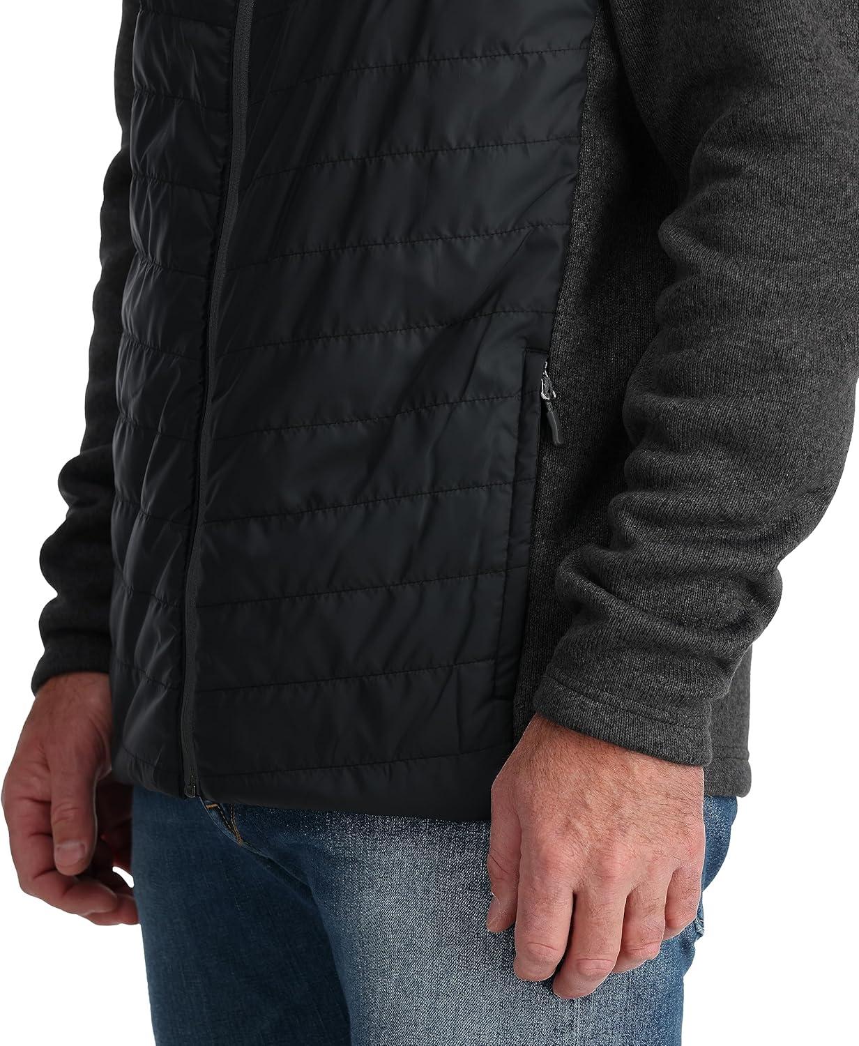 imageSpyder Mens Spyder Pursuit Insulator Puff Mid Layer Ski JacketBlack