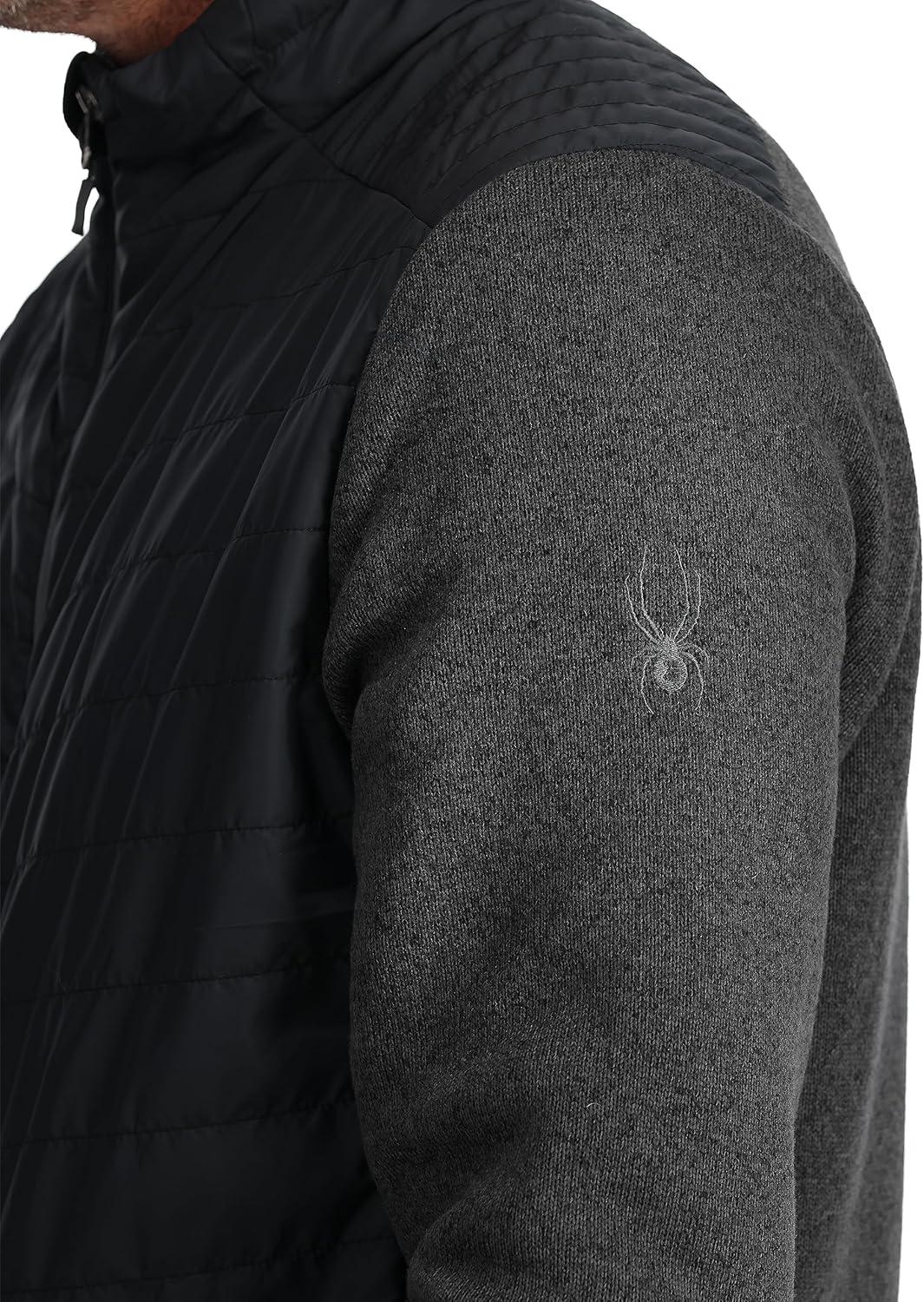 imageSpyder Mens Spyder Pursuit Insulator Puff Mid Layer Ski JacketBlack