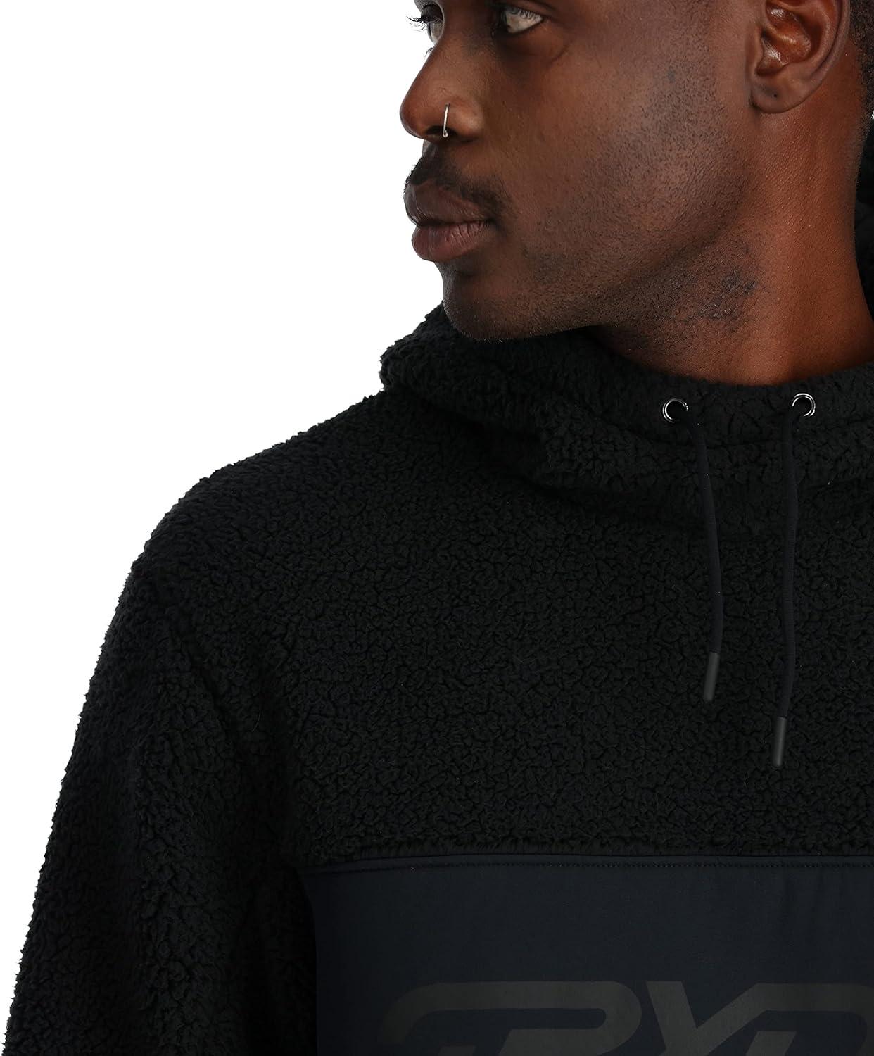 imageSpyder Mens Vista Hoodie Fleece SweatshirtBlack