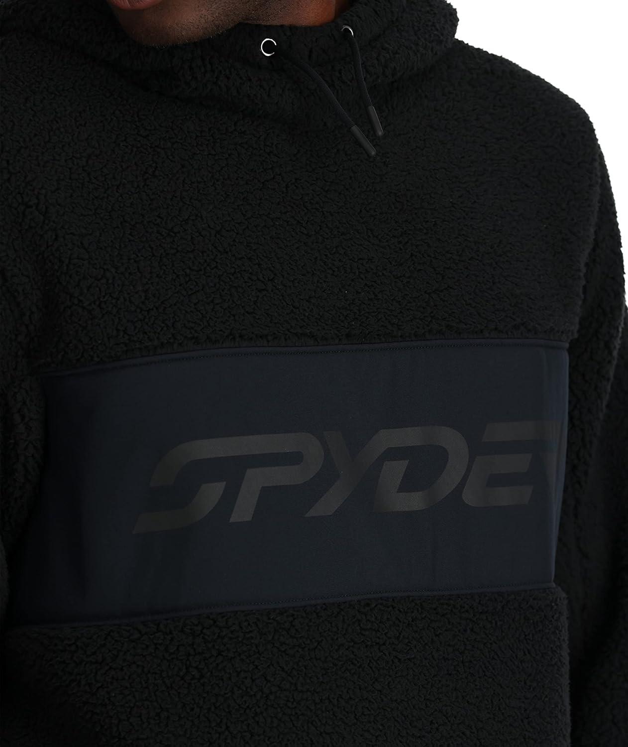 imageSpyder Mens Vista Hoodie Fleece SweatshirtBlack