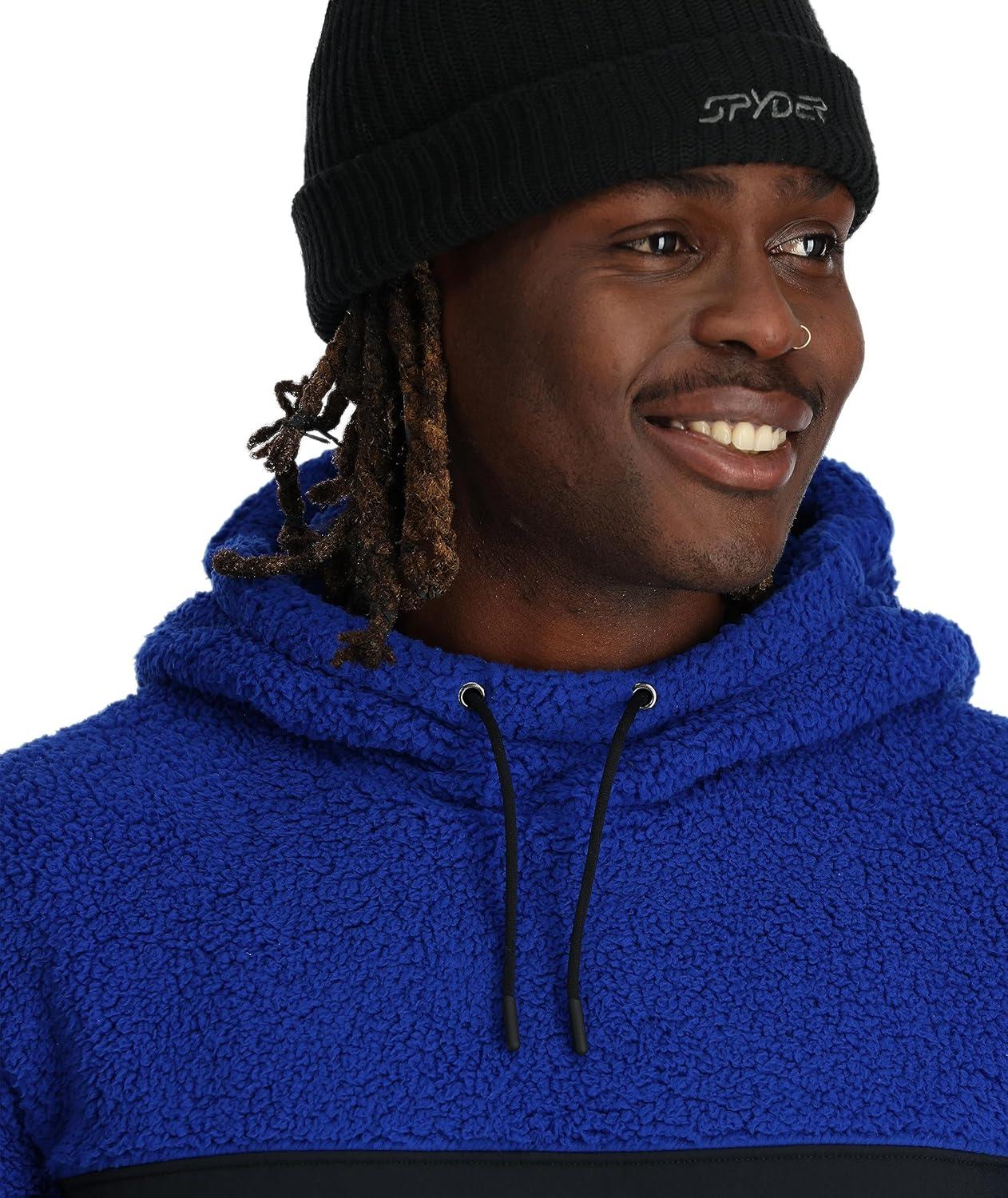 imageSpyder Mens Vista Hoodie Fleece SweatshirtElectric Blue
