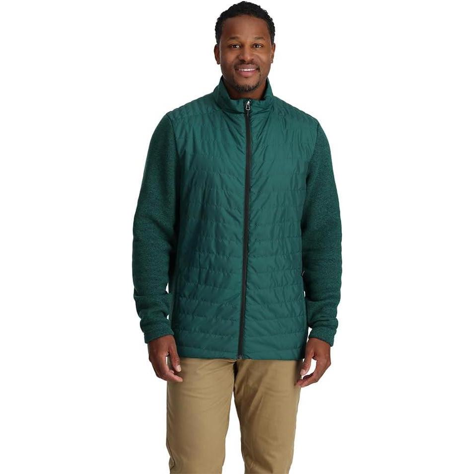 imageSpyder Mens Spyder Pursuit Insulator Puff Mid Layer Ski JacketCypress Green