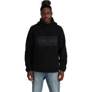 Spyder Men’s Vista Hoodie Fleece Sweatshirt(Black)