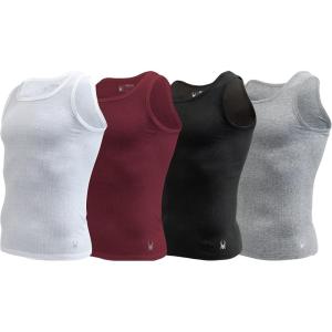 Spyder Mens Pro Cotton Pro Stretch Tank Tops A Shirts(White/Grey/Black/Maroon)