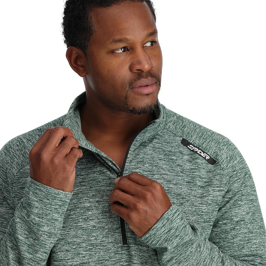imageSpyder Mens Accord 12 Zip Quick Dry TNeck Shirt