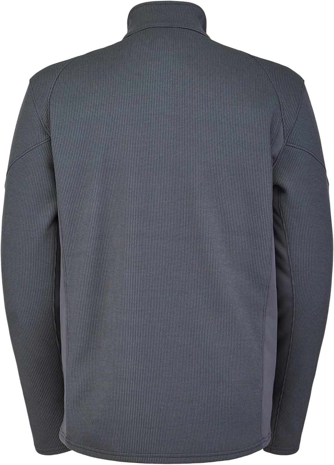 imageSpyder Mens Bandit Hybrid 12 Zip Fleece Ski Mid Layer Sweater JacketImage Grey