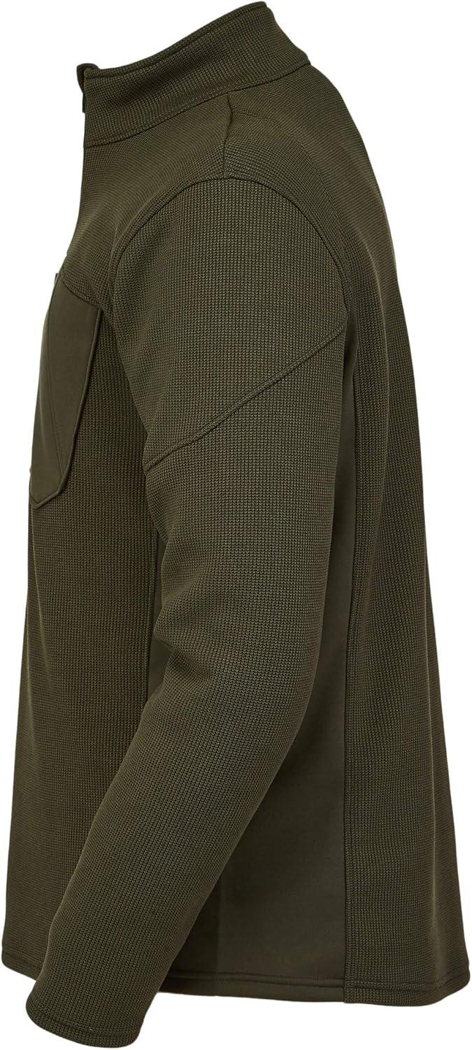 imageSpyder Mens Bandit Hybrid 12 Zip Fleece Ski Mid Layer Sweater JacketOsetra