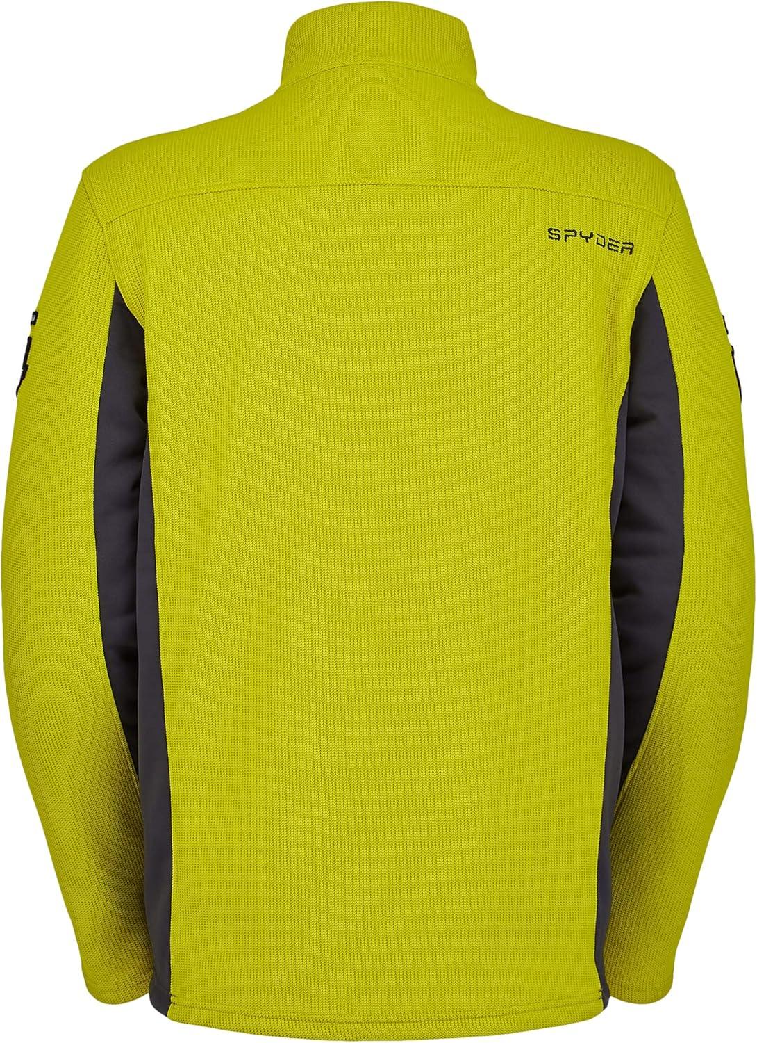 imageSpyder Mens Bandit Wengen Half Zip SweaterCitron
