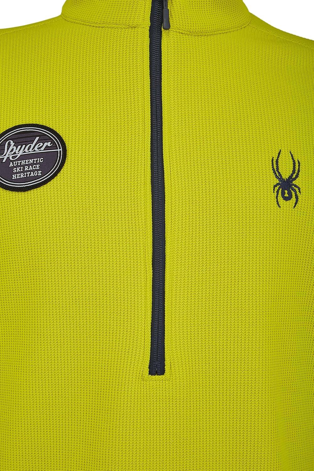 imageSpyder Mens Bandit Wengen Half Zip SweaterCitron