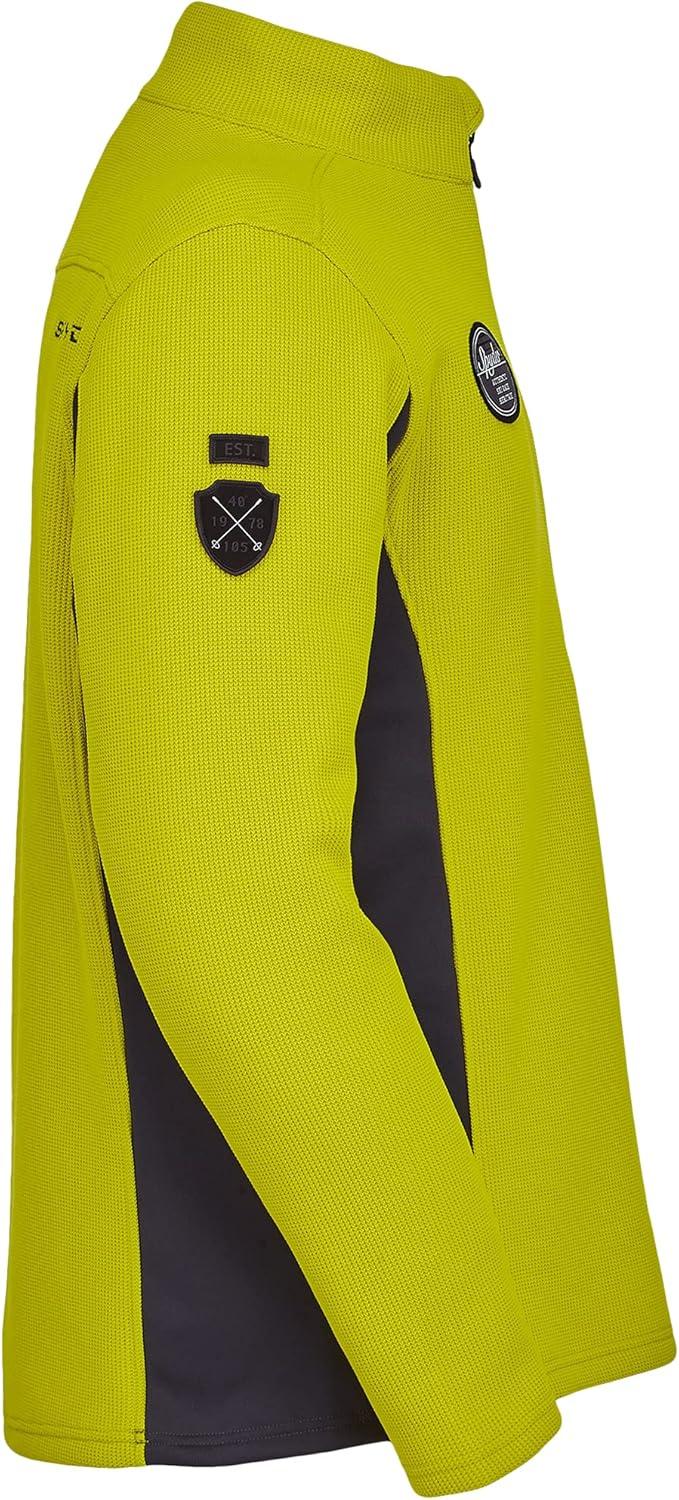 imageSpyder Mens Bandit Wengen Half Zip SweaterCitron