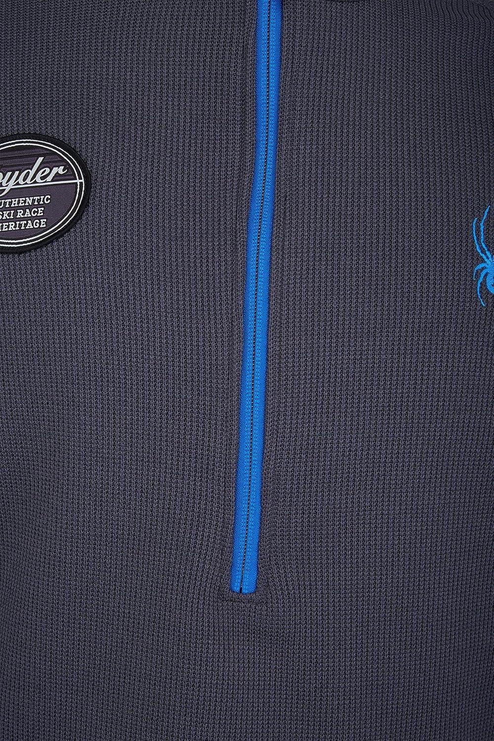 imageSpyder Mens Bandit Wengen Half Zip SweaterEbony