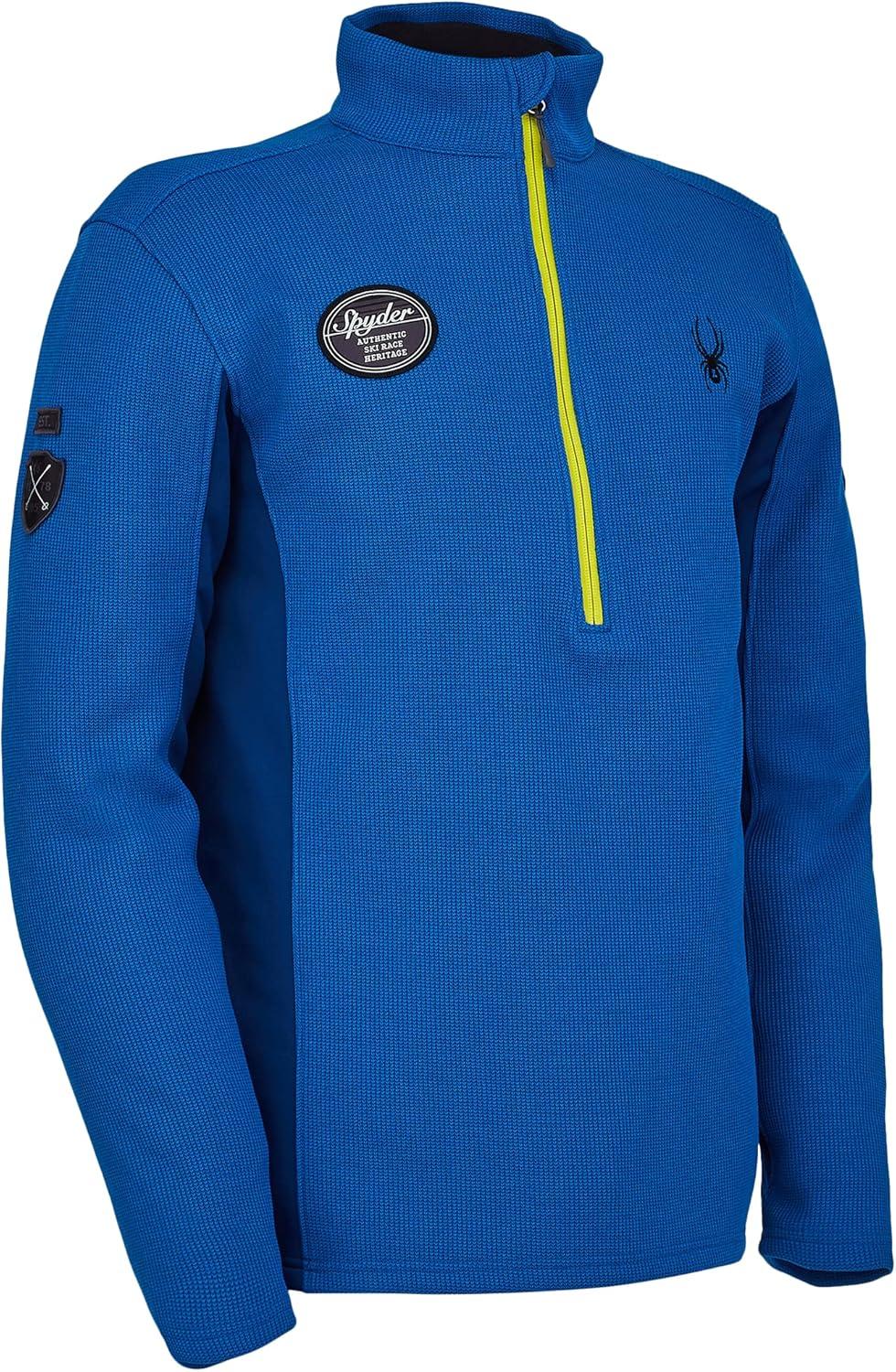 imageSpyder Mens Bandit Wengen Half Zip SweaterOld Glory