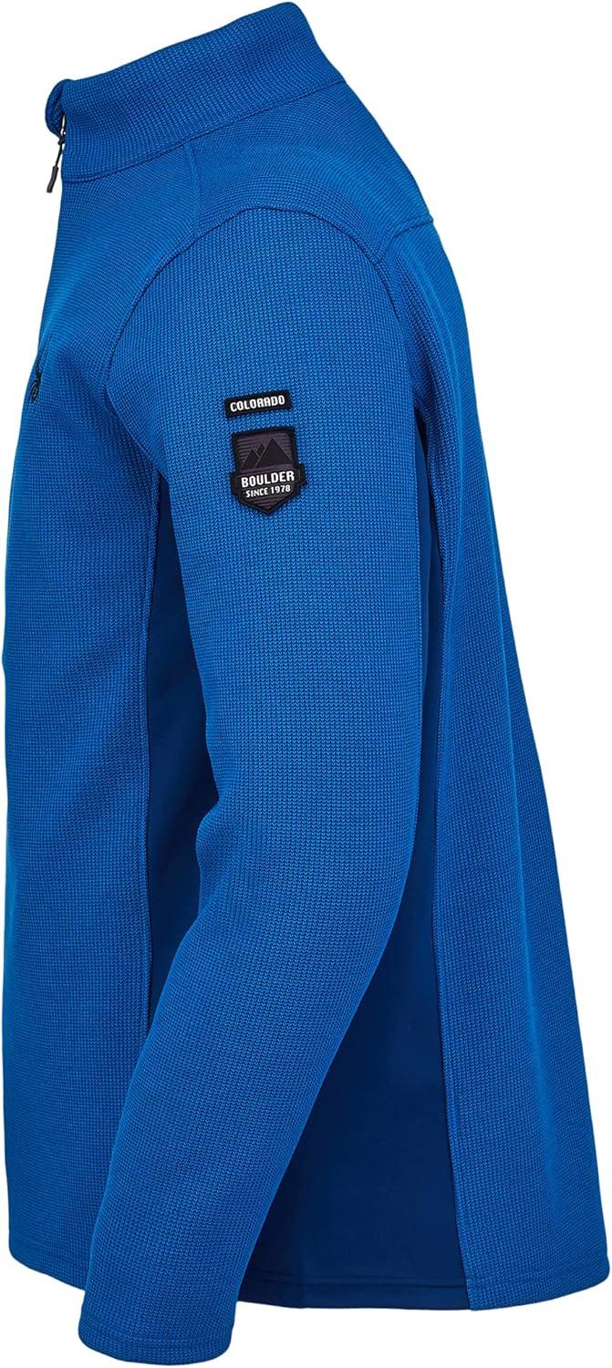 imageSpyder Mens Bandit Wengen Half Zip SweaterOld Glory