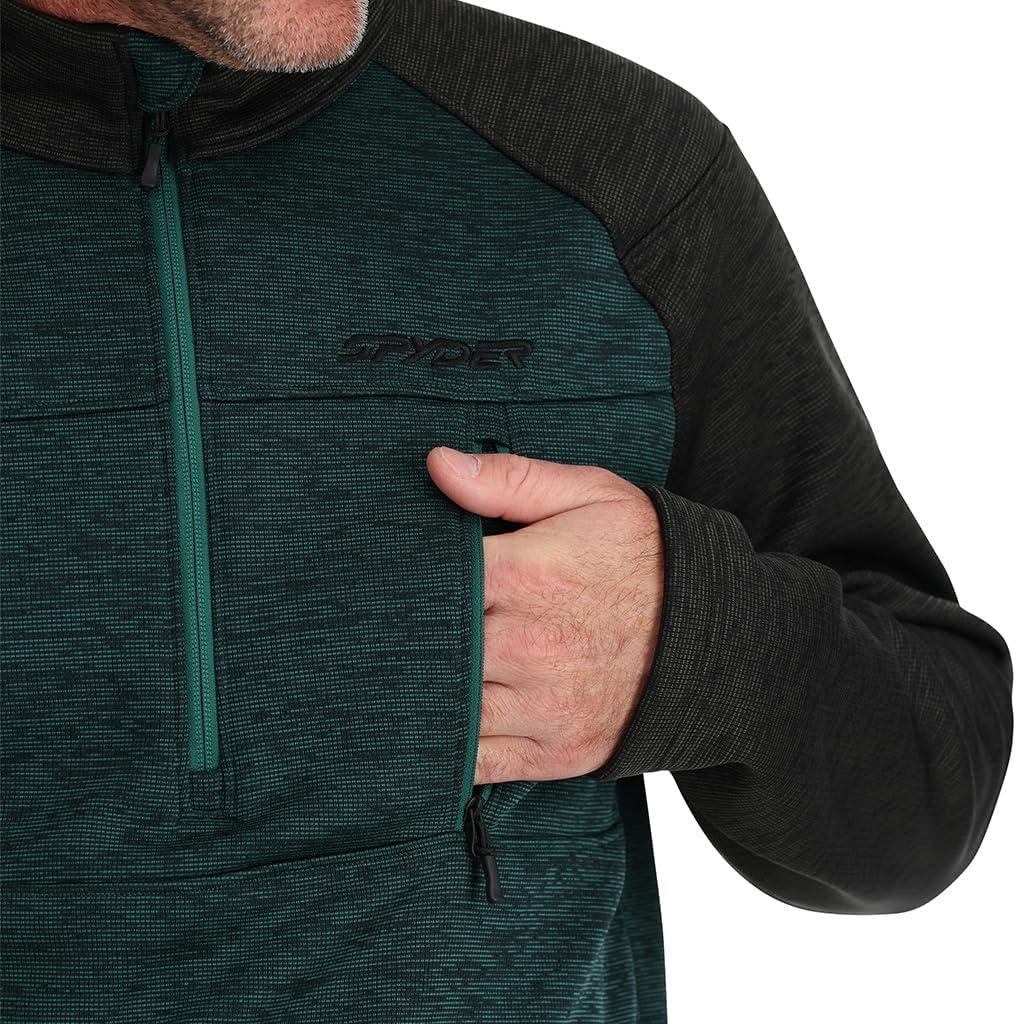 imageSpyder Mens Encore Half Zip Sweater