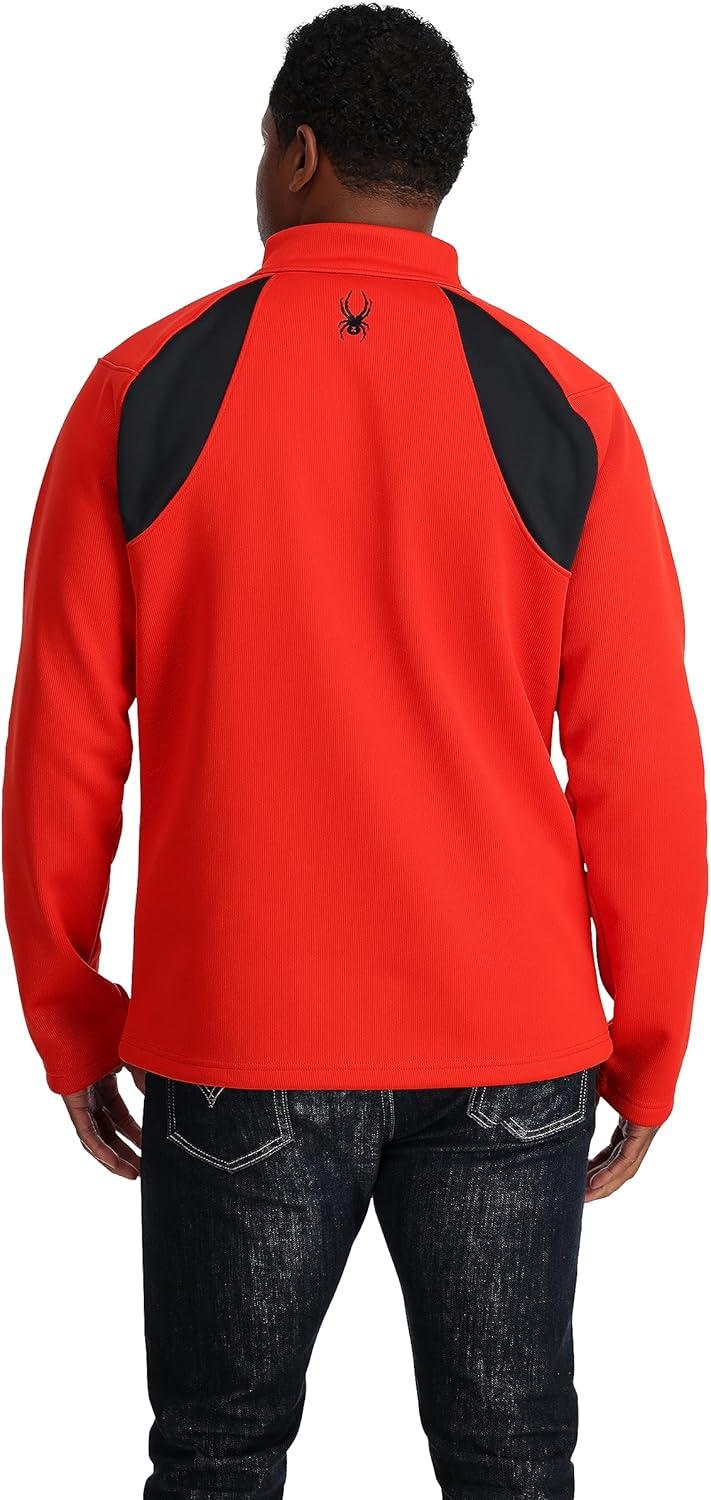 imageSpyder Mens Encore Half Zip SweaterVolcano