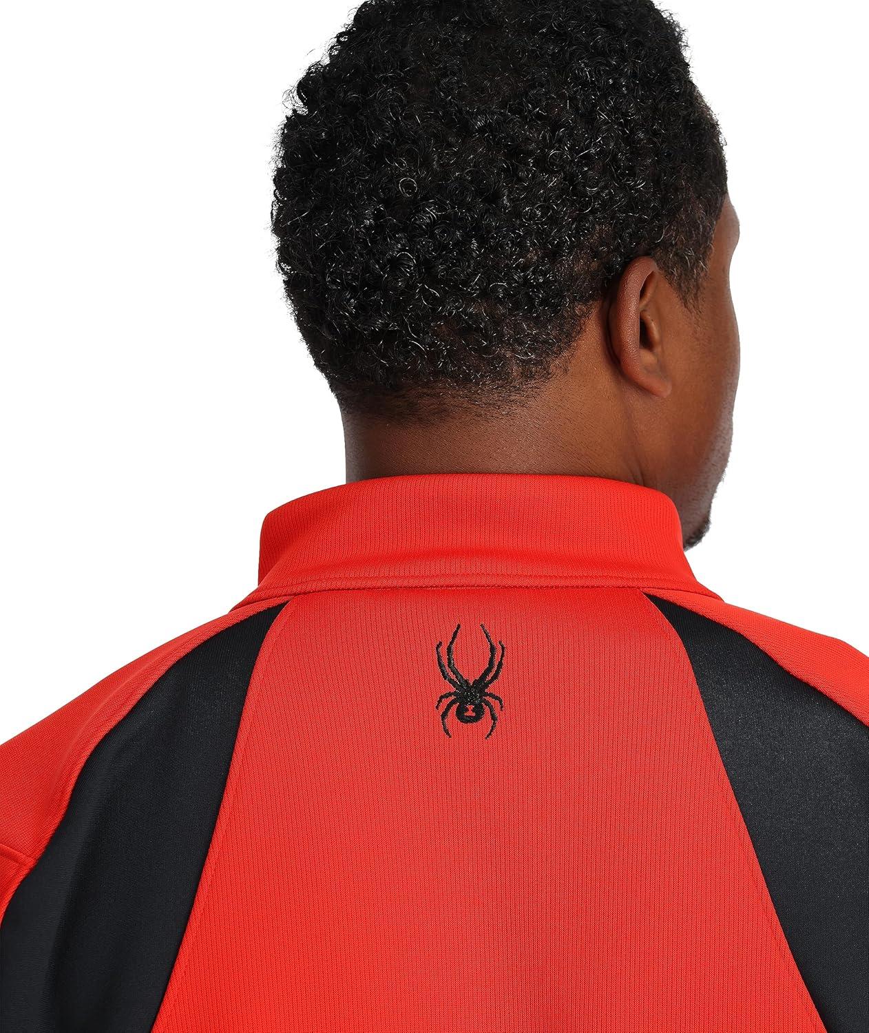 imageSpyder Mens Encore Half Zip SweaterVolcano