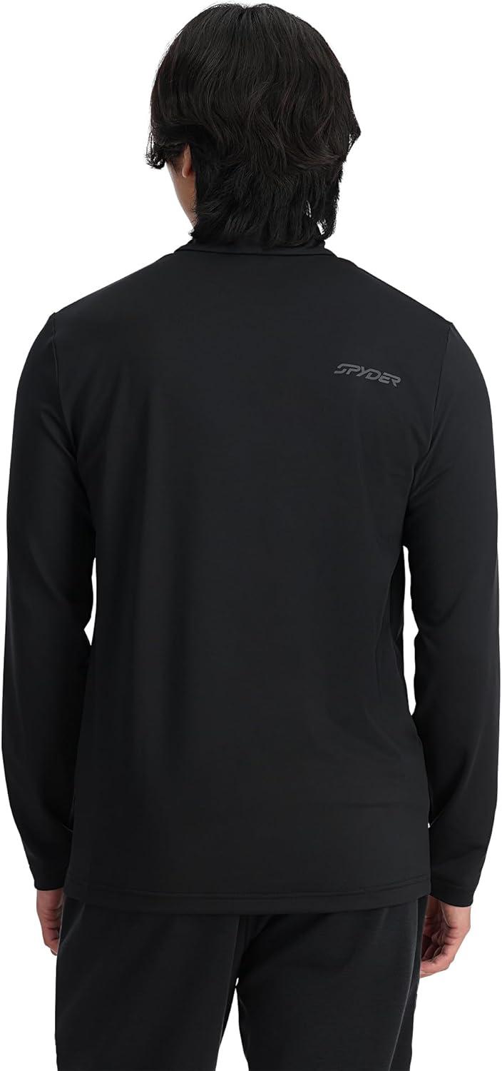 imageSpyder Mens Prospect Half Zip TNeck Ski Base LayerBlack
