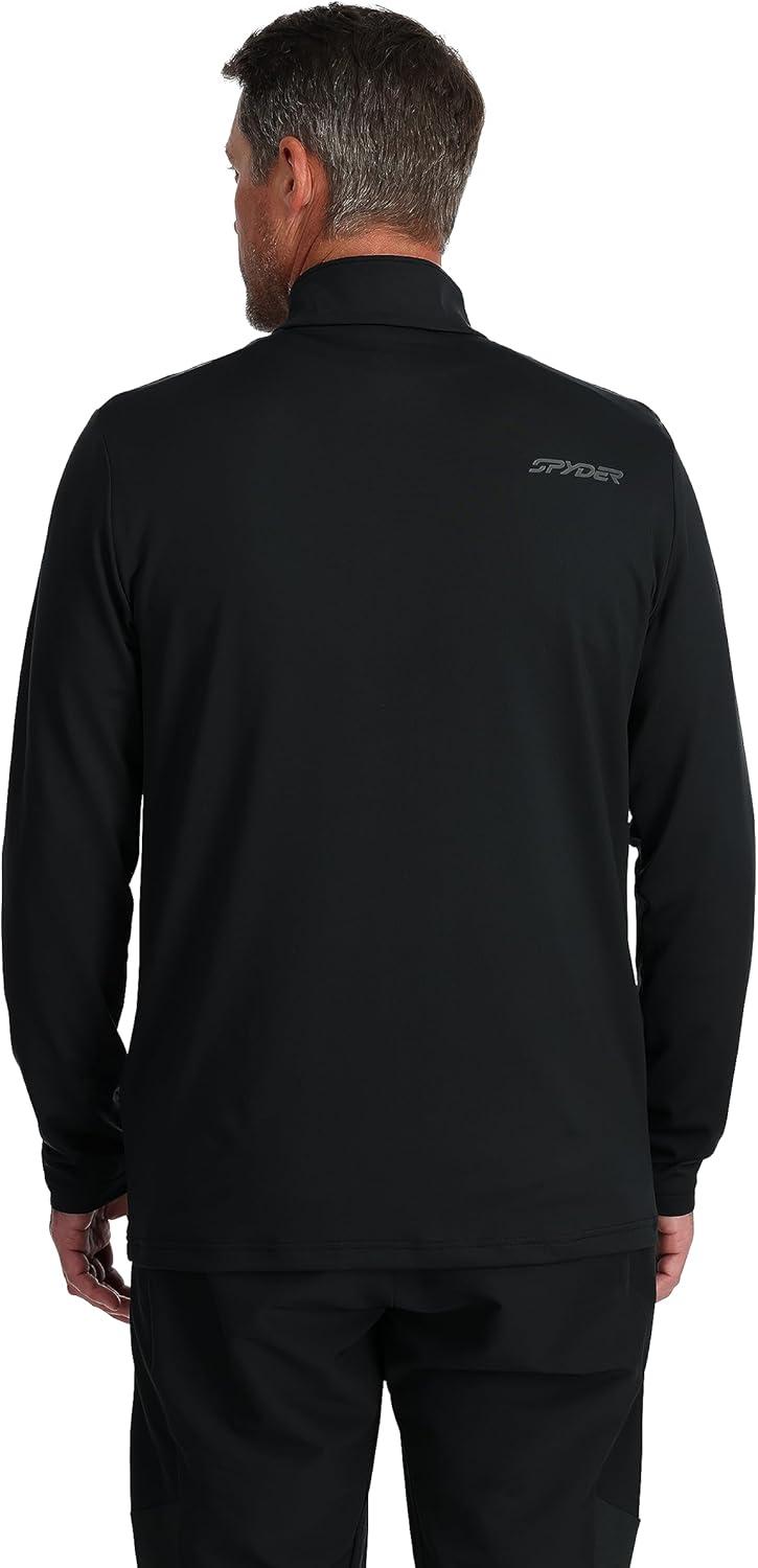 imageSpyder Mens Prospect Half Zip TNeck Ski Base LayerBlack