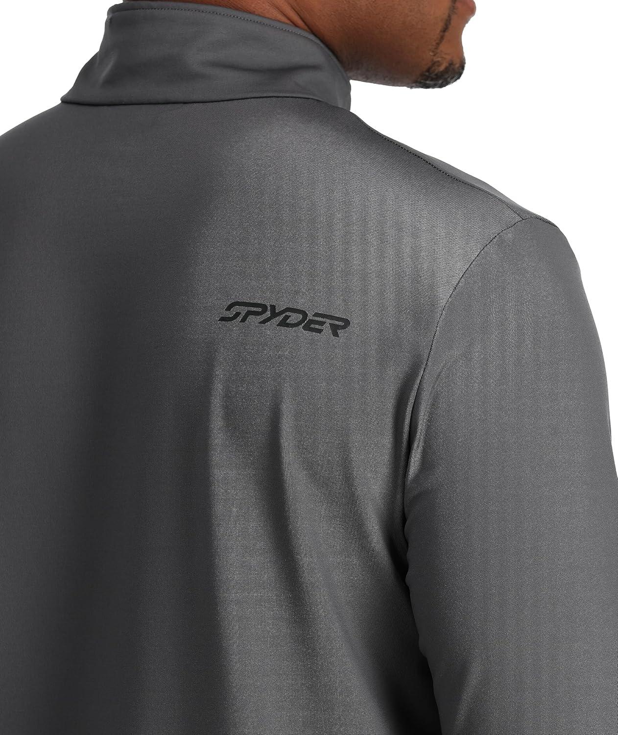 imageSpyder Mens Prospect Half Zip TNeck Ski Base LayerPolar