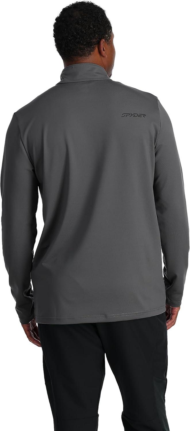 imageSpyder Mens Prospect Half Zip TNeck Ski Base LayerPolar