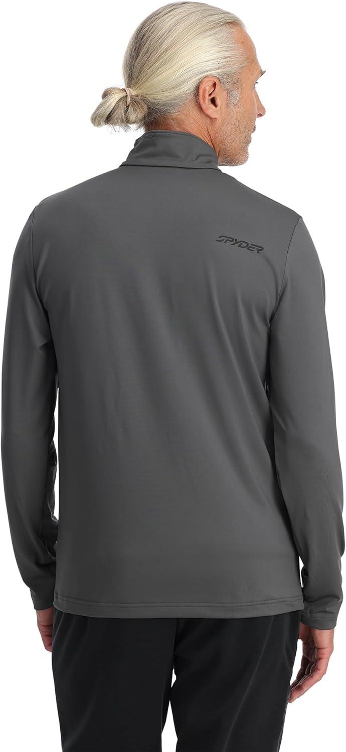 imageSpyder Mens Prospect Half Zip TNeck Ski Base LayerPolar