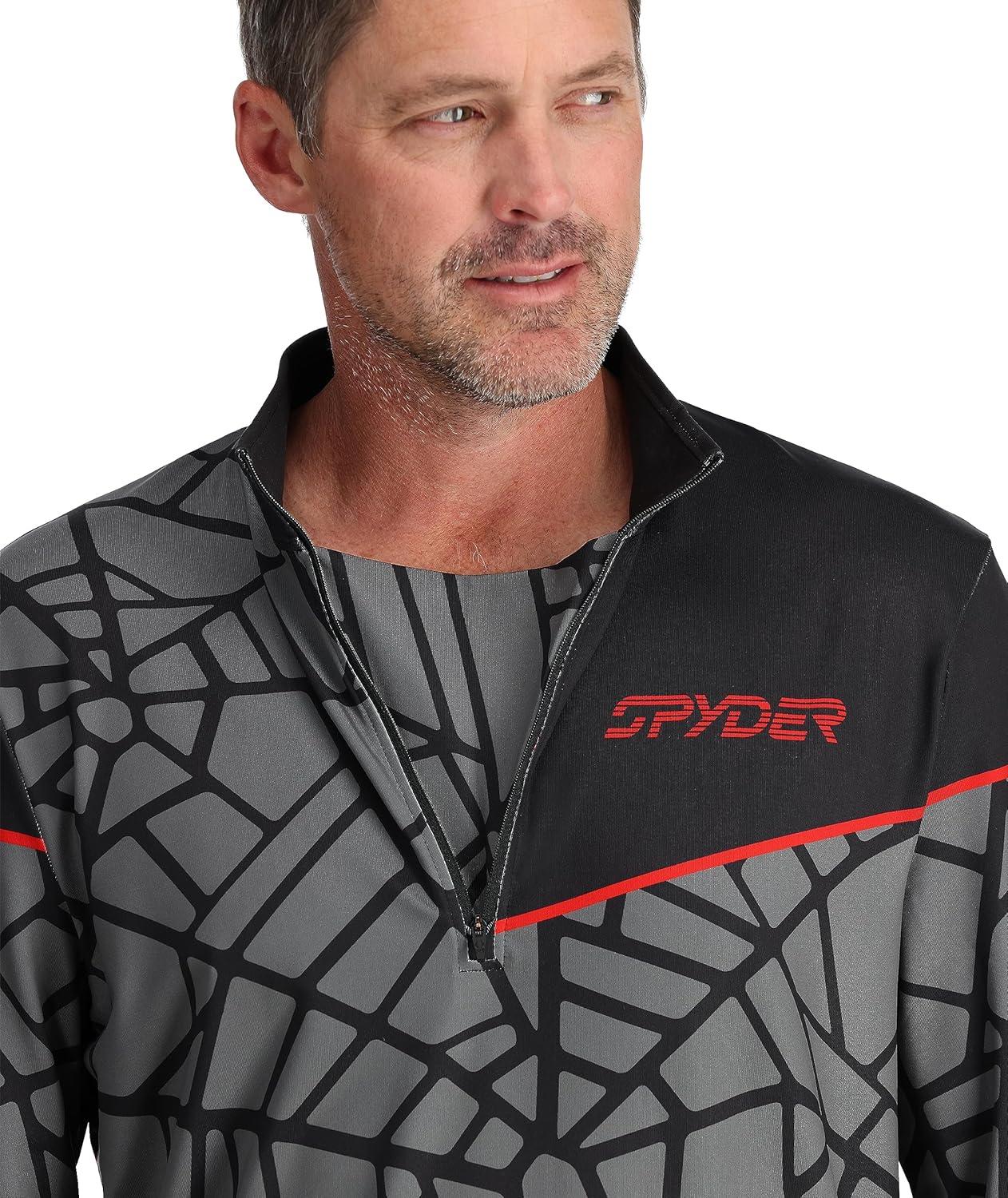 imageSpyder Mens Vital Zip TNeckBlack
