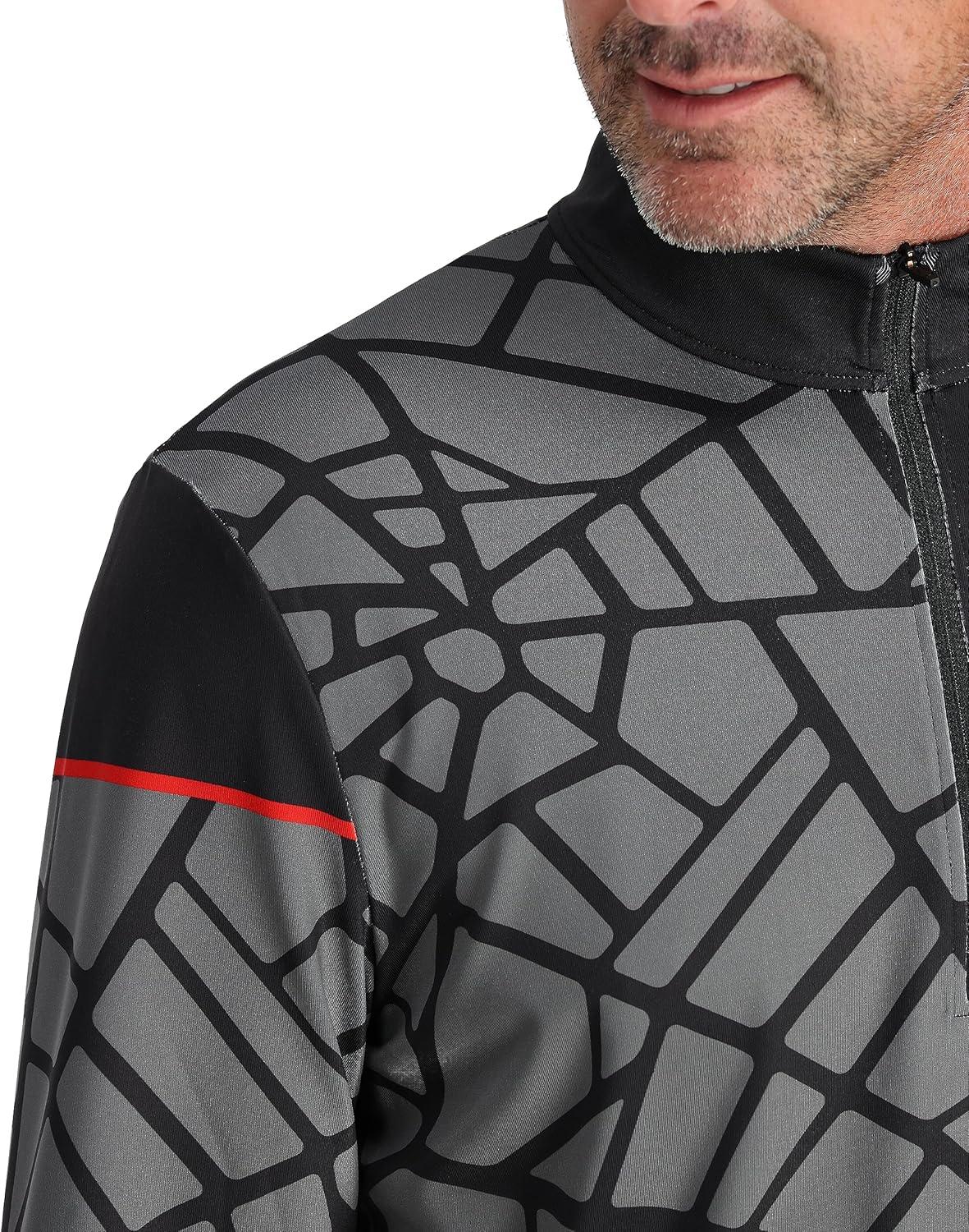 imageSpyder Mens Vital Zip TNeckBlack