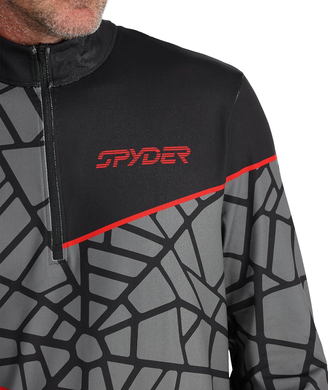 imageSpyder Mens Vital Zip TNeckBlack