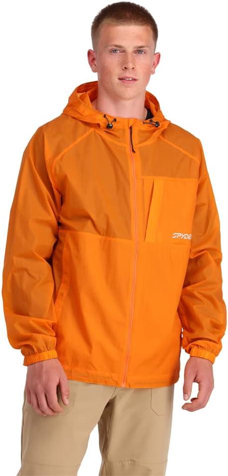 imageSpyder Unisex Boulder Lite WindbreakerTangerine