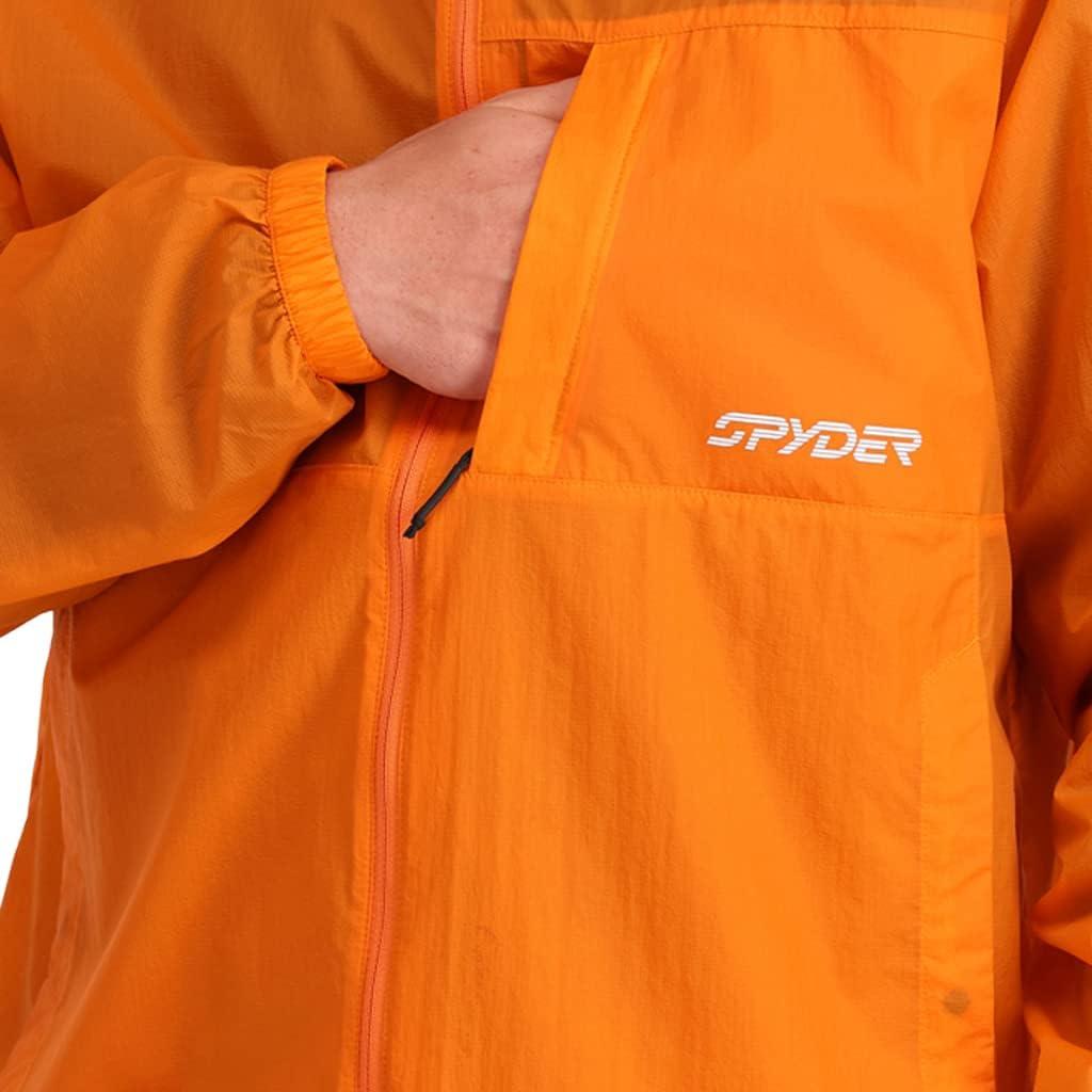 imageSpyder Unisex Boulder Lite WindbreakerTangerine