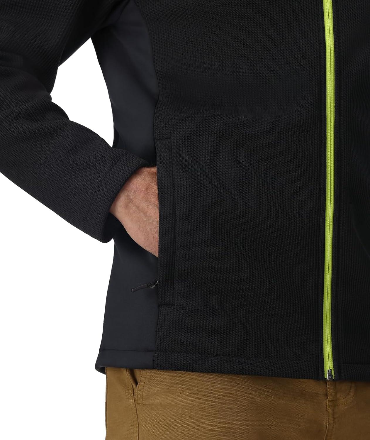 imageSpyder mens Bandit JacketBlackLime