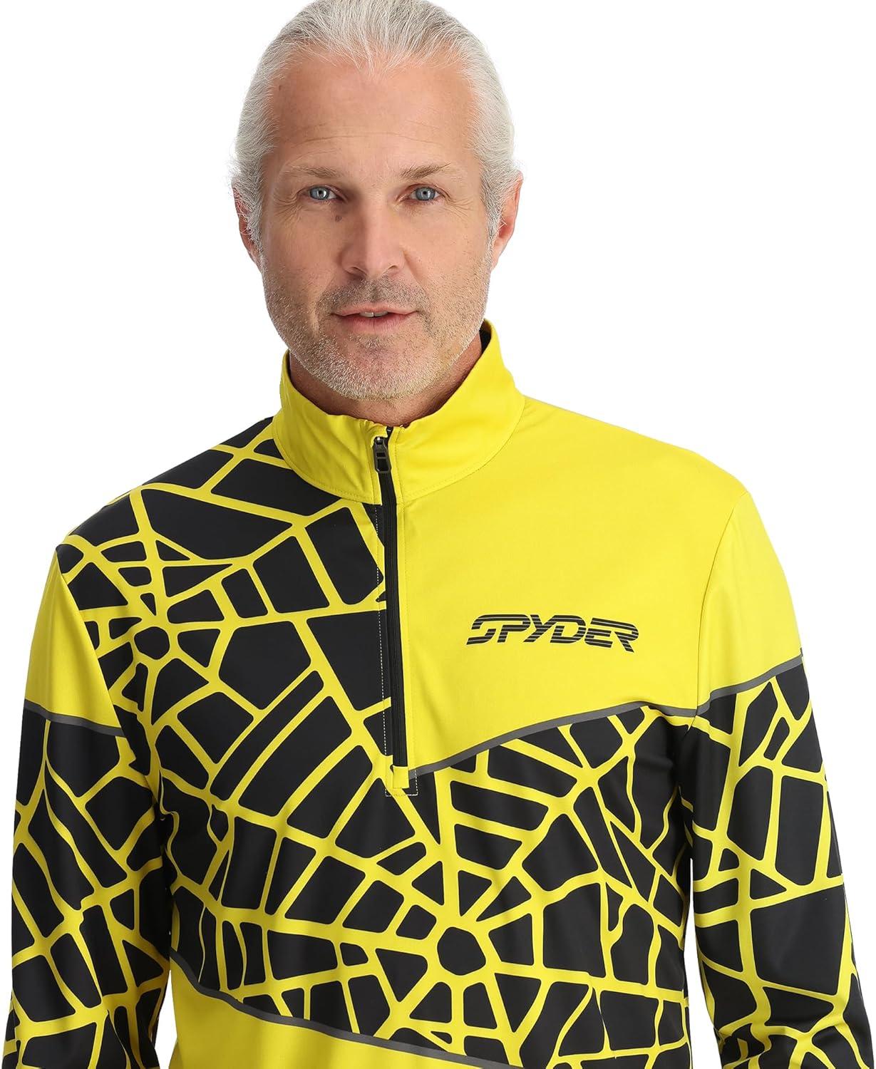 imageSpyder mens Vital 12 ZipAcid Yellow