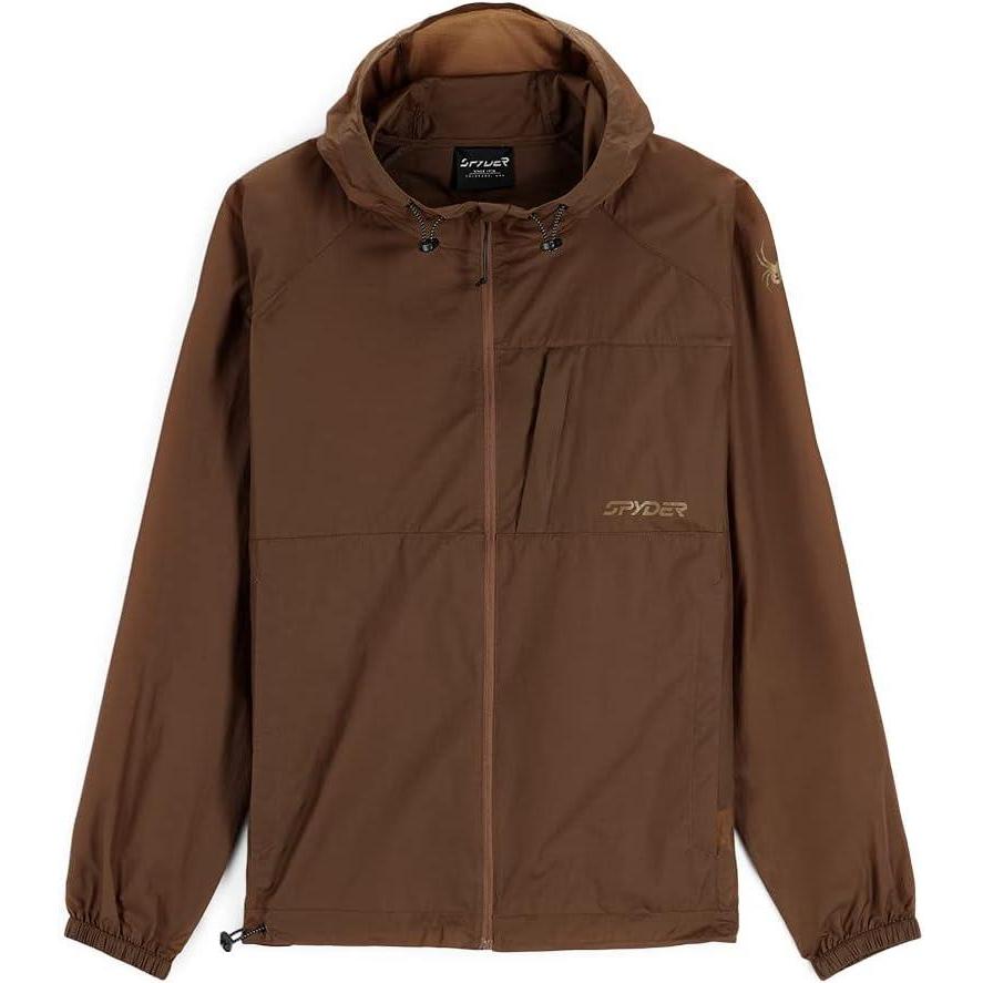 imageSpyder Unisex Boulder Lite WindbreakerCoffee