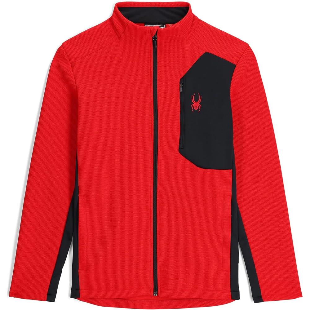imageSpyder mens Bandit JacketSpyder Red
