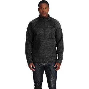 Spyder Men’s Encore Half Zip Sweater(Black)