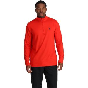 Spyder Men’s Prospect Half Zip T-Neck Ski Base Layer(Volcano)