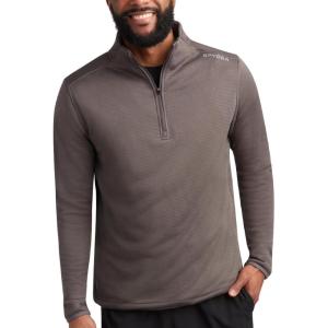 Spyder Mens Quarter Zip Pullover Sweatshirt – Lightweight Soft Fleece Athletic Pullover – Gym & Running Sweatshirts for Men(Polar Zip)