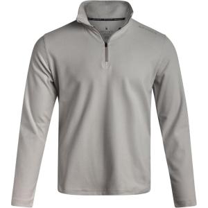Spyder Mens Quarter Zip Pullover Sweatshirt – Lightweight Soft Fleece Athletic Pullover – Gym & Running Sweatshirts for Men(Sharkskin)