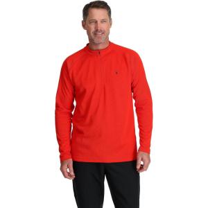 Spyder Mens Tuner 1/2 Zip(Volcano)