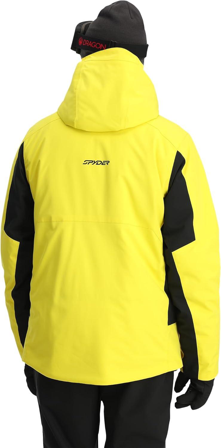 imageSpyder Mens Vertex Insulated Ski Snow Hooded Snow JacketAcid Yellow