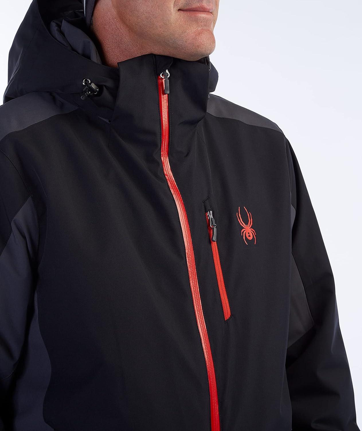 imageSpyder Mens Vertex Insulated Ski Snow Hooded Snow JacketBlack S23