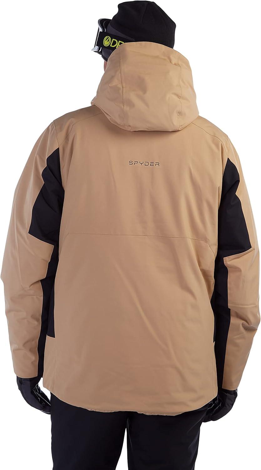 imageSpyder Mens Vertex Insulated Ski Snow Hooded Snow JacketTannin