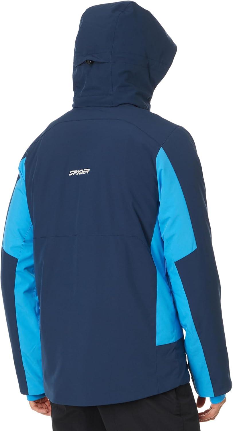 imageSpyder Mens Vertex Insulated Ski Snow Hooded Snow JacketTrue Navy 2