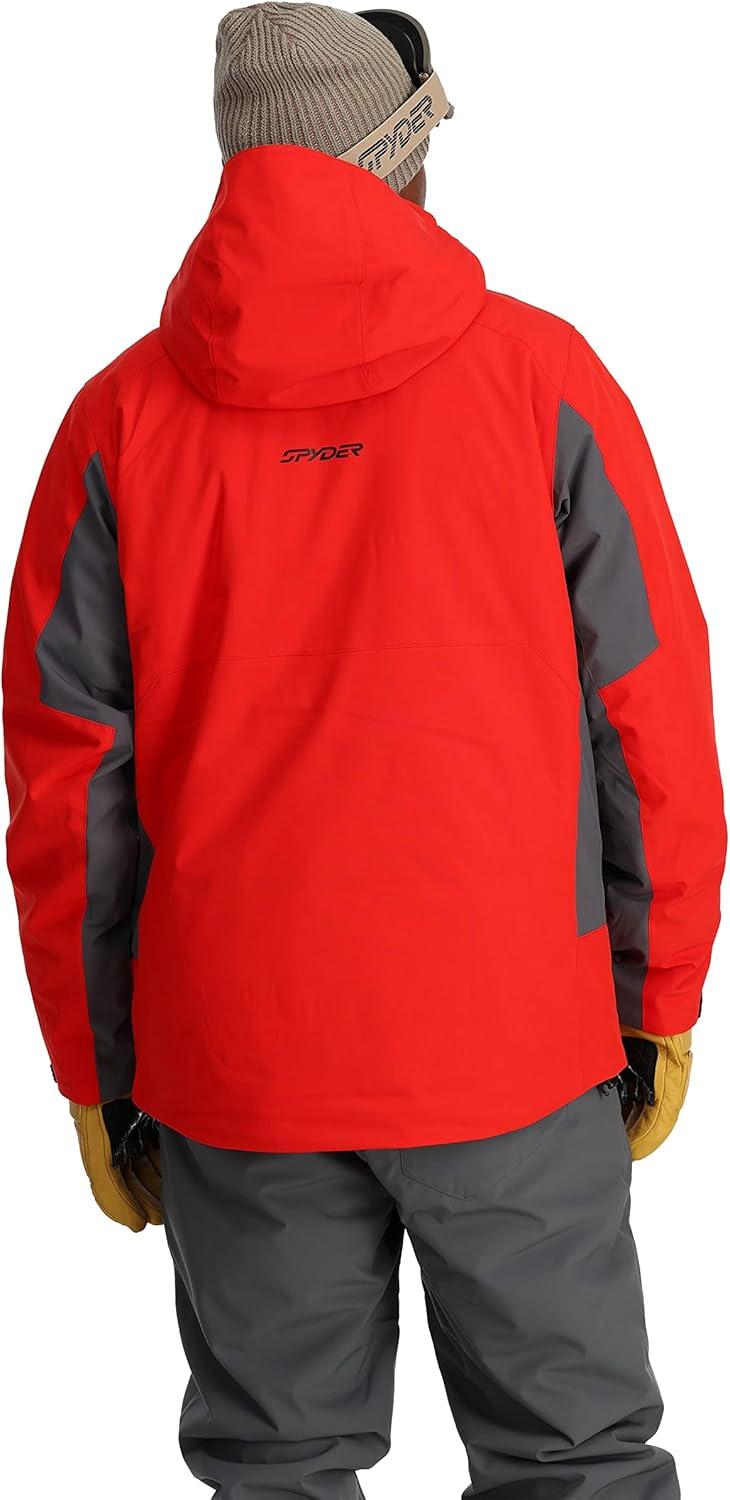 imageSpyder Mens Vertex Insulated Ski Snow Hooded Snow JacketVolcano
