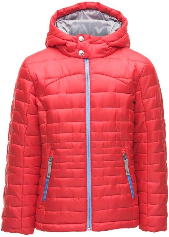 imageSpyder Girls Edyn Hoody Insulated JacketHibiscusBlue Ice