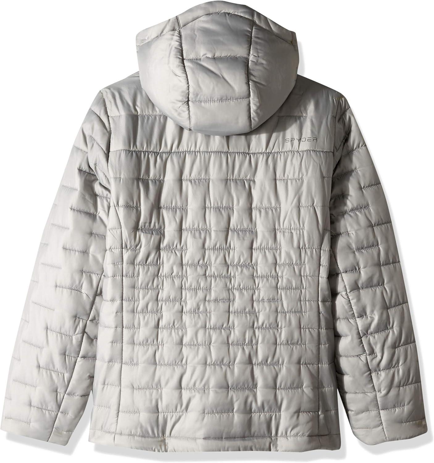 imageSpyder Girls Edyn Hoody Insulated JacketSilverSilver