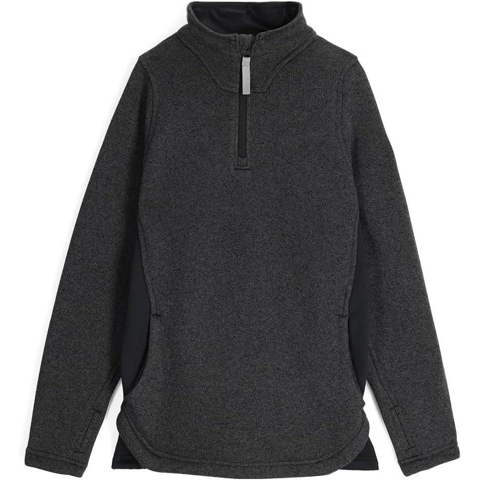 imageSpyder Girls Aspire Half Zip Fleece JacketBlack